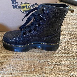 Dr. Martens Molly Glitter Platform Boot